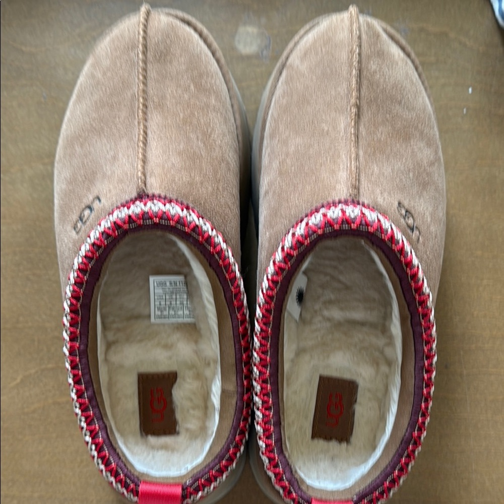 UGG Tan tasman slides - Picture 3 of 4